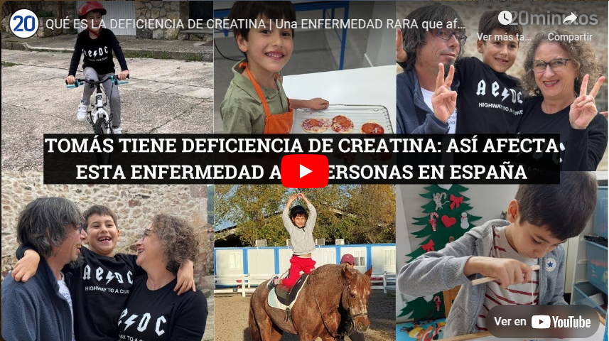 ENTREVISTA: DÍA INTERNACIONAL DE LAS DEFICIENCIAS DE CREATINA